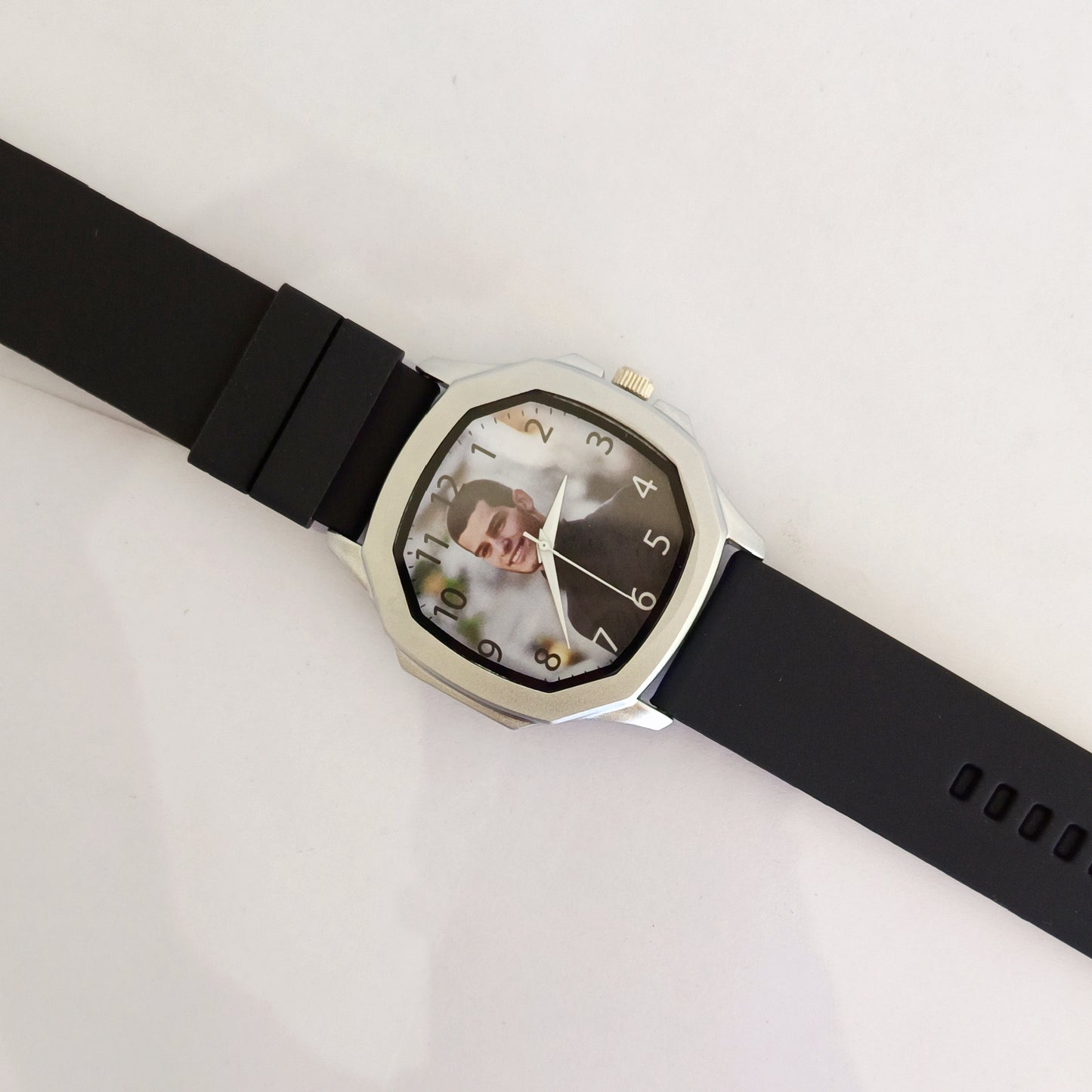 Gents Silicon Strap - Black