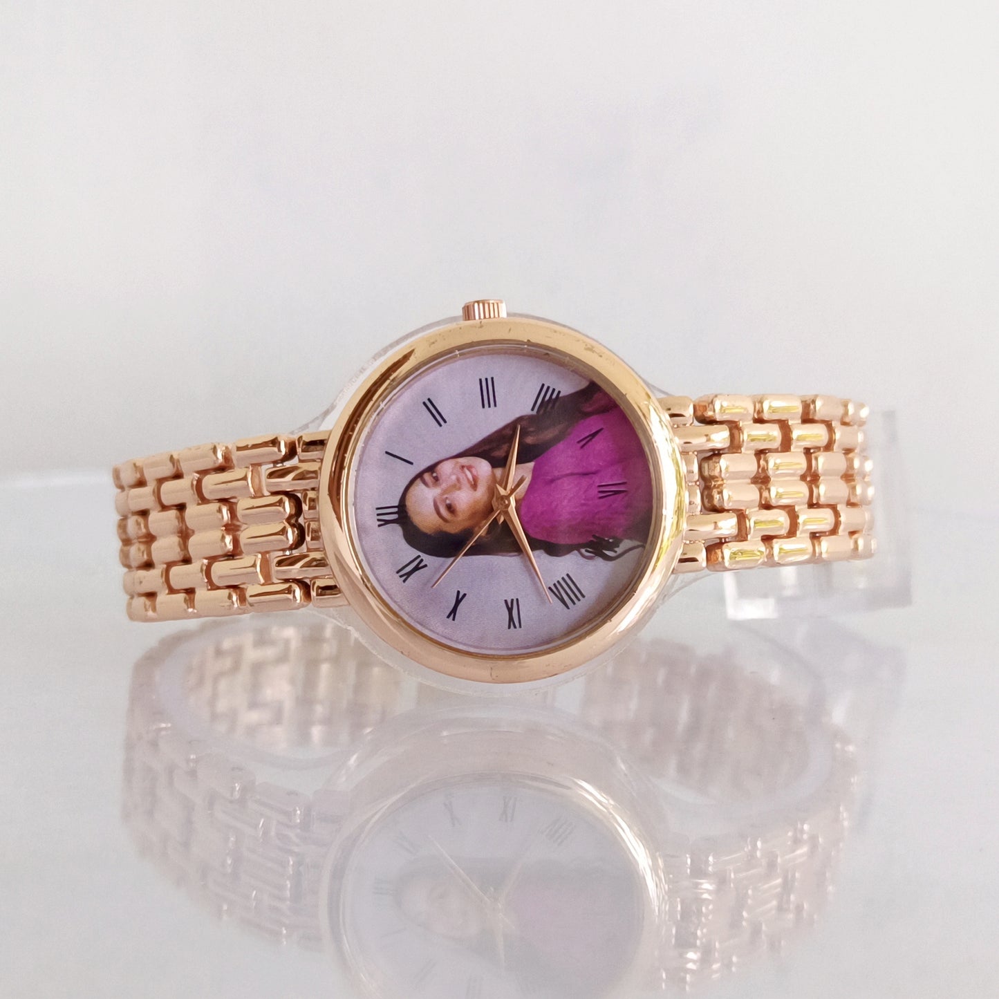 Ladies Chain Strap - Rose gold