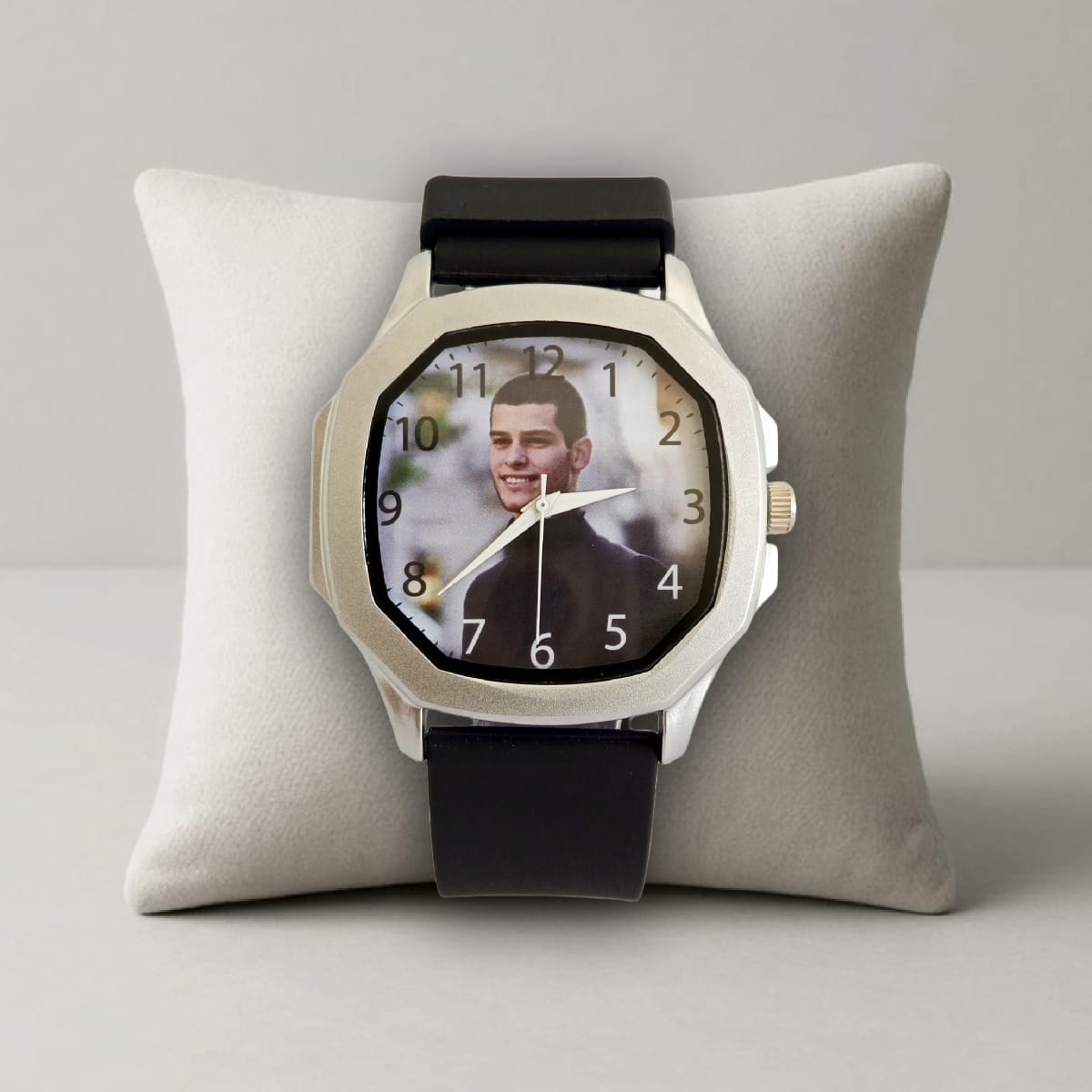 Gents Silicon Strap - Black