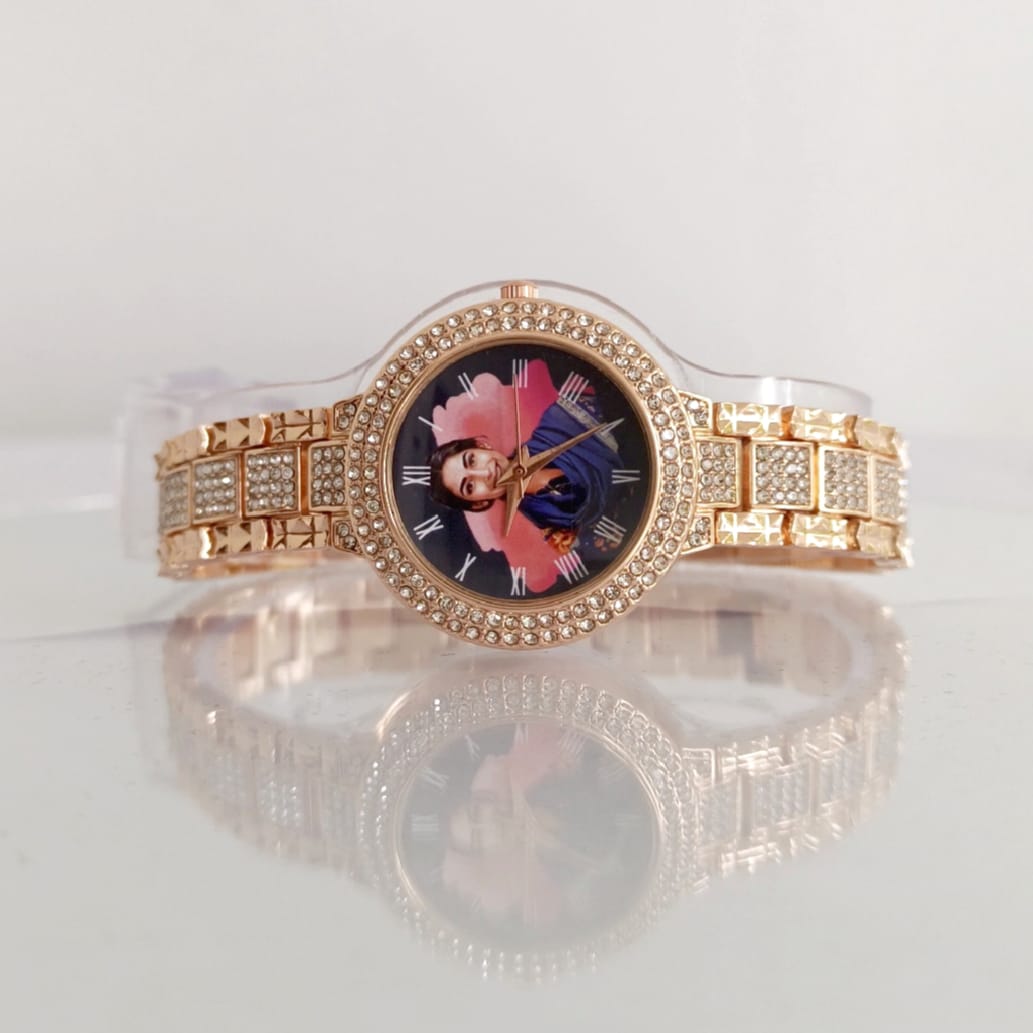 Ladies Chain Strap - Rose gold