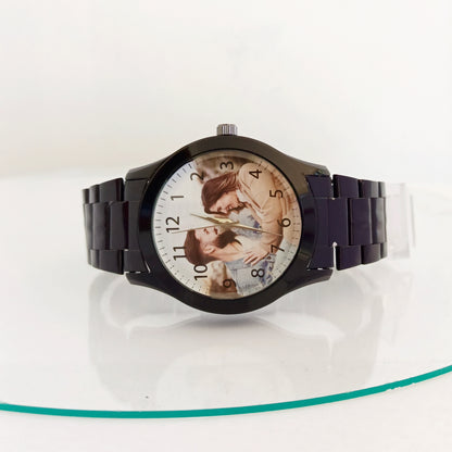 Gents Chain Strap - Black