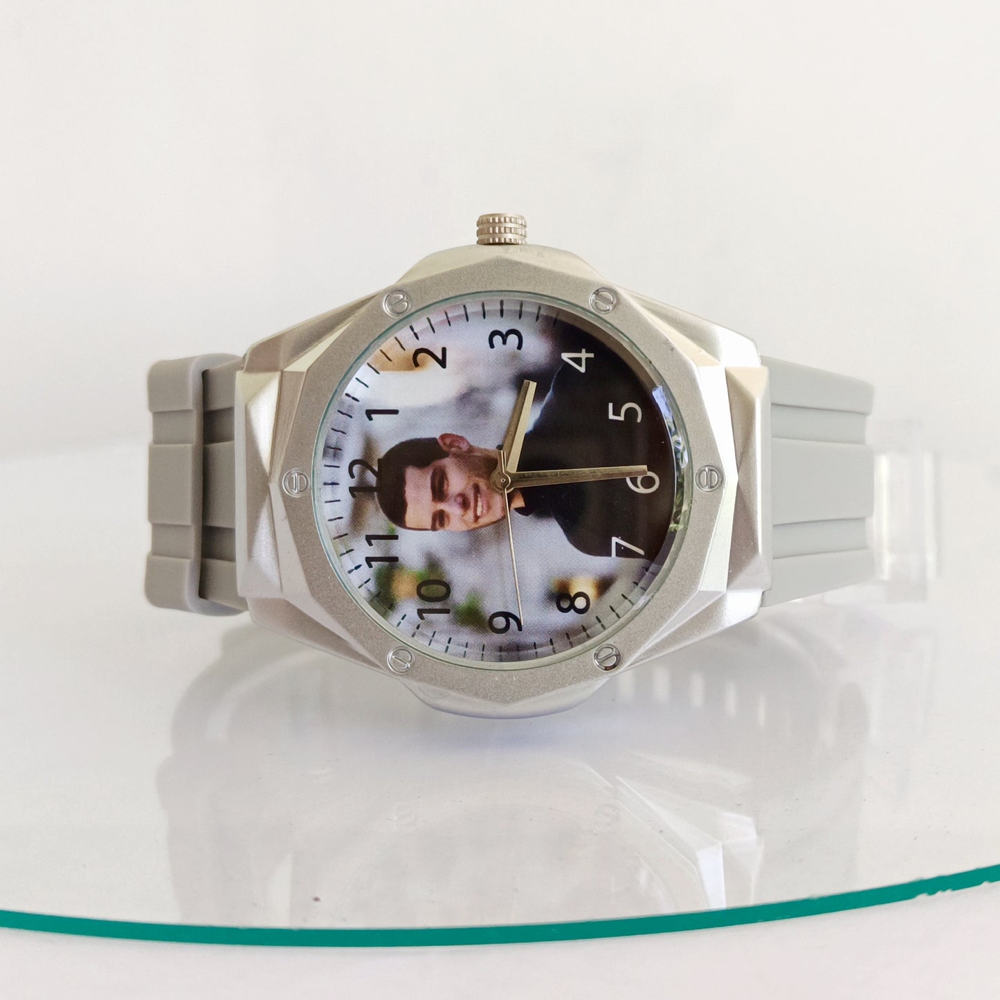 Gents Silicon Strap - Grey