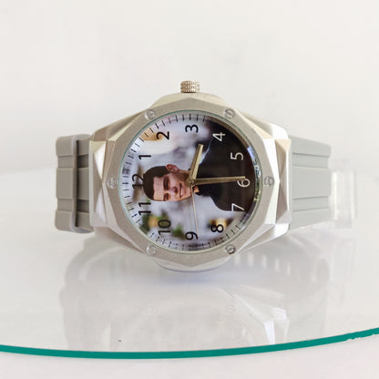 Gents Silicon Strap - Grey