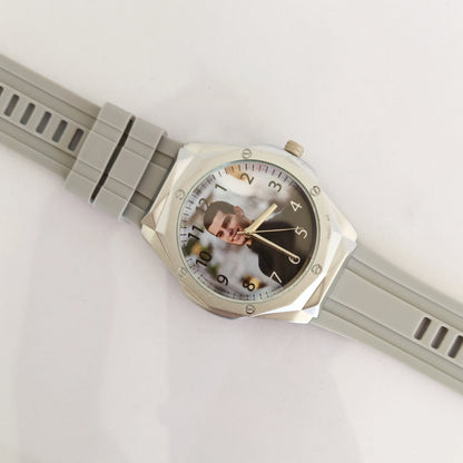 Gents Silicon Strap - Grey