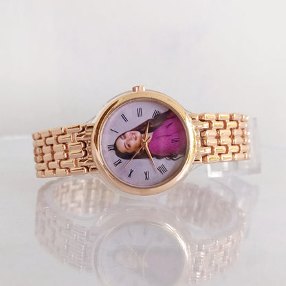 Ladies Chain Strap - Rose gold