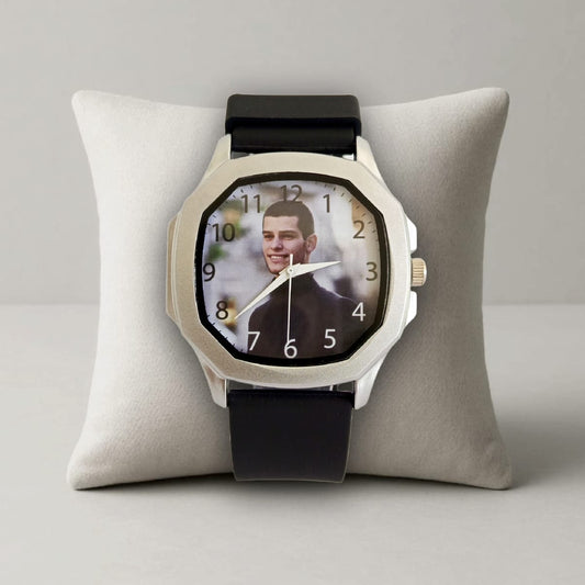 Gents Silicon Strap - Black