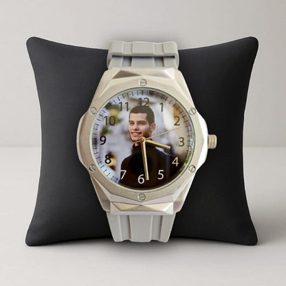 Gents Silicon Strap - Grey