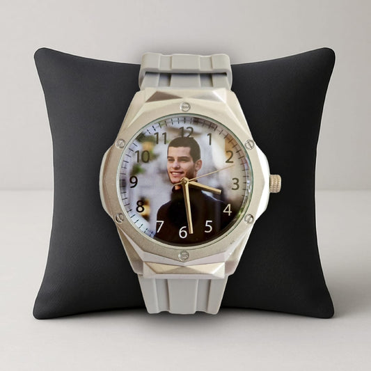 Gents Silicon Strap - Grey