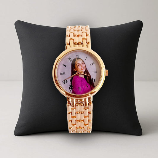 Ladies Chain Strap - Rose gold