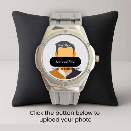 Gents Silicon Strap - Grey