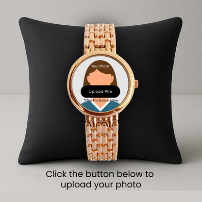 Ladies Chain Strap - Rose gold